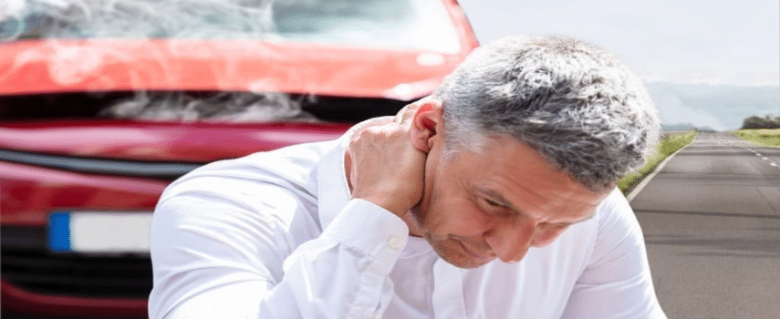 Neck pain after car accident
