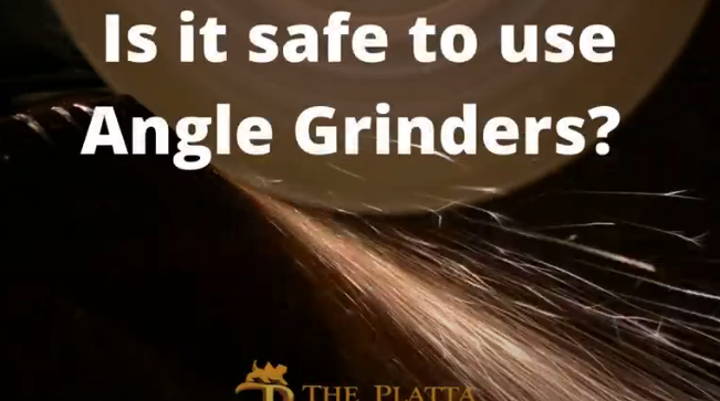 Angle Grinder Accident Video