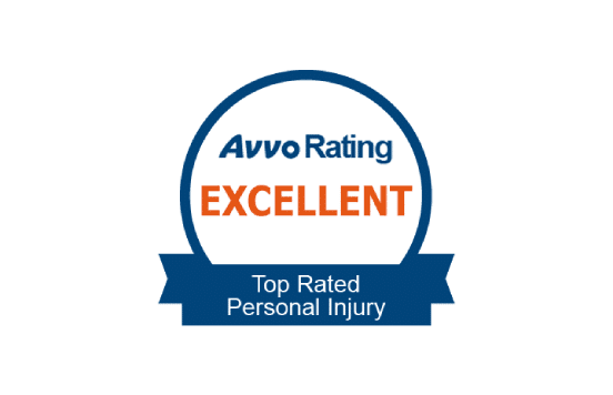 The Platta Law Firm - Avvo Rating: Top Rated Personal Injury badge