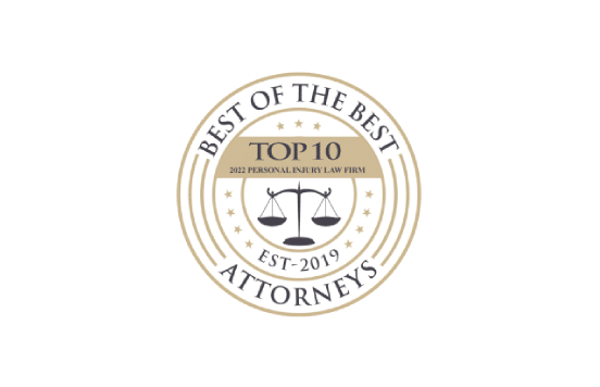 The Platta Law Firm - Top 10 Best of the Best badge