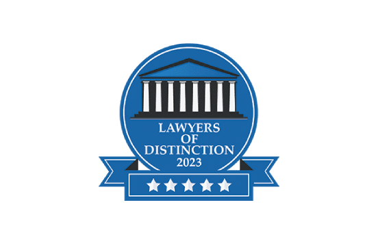 The Platta Law Firm - Lawyers of Distinction badge