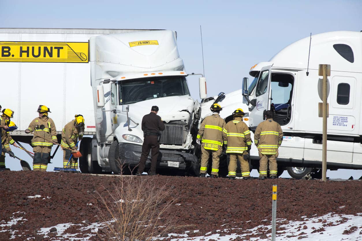 Types of Accidents Involving Trucks
