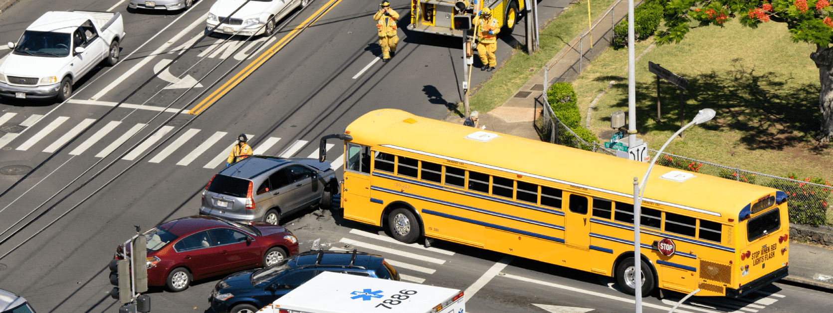 Why does Queens have a high number of bus-to-car collisions
